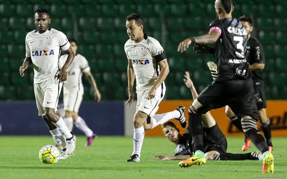 Corinthians empatou em 1 a 1 com o Figueirense e ficou fora do G6