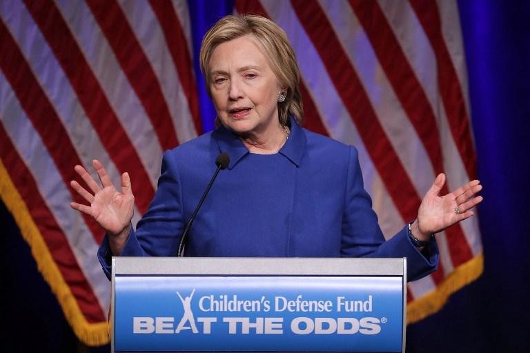 Hillary participou de jantar de gala da Children s Defense Fund, em Nova Iorque. 