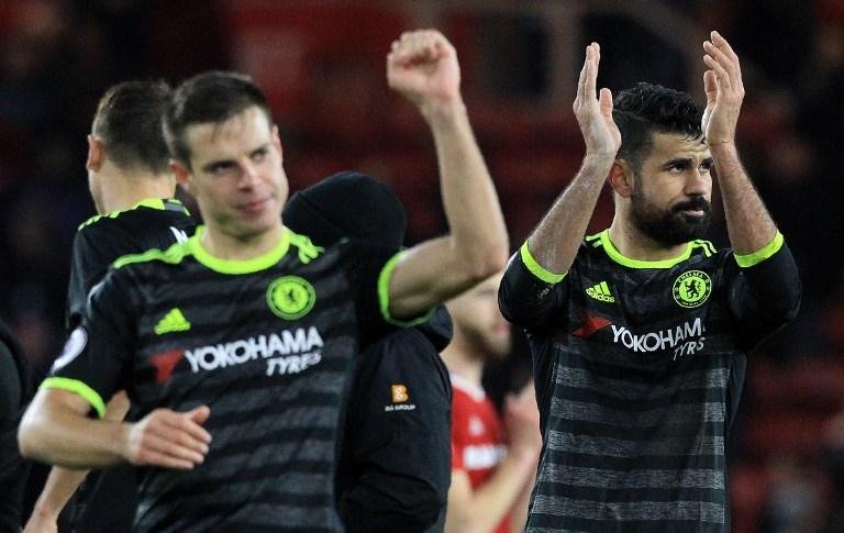 Chelsea derrotou o Middlesbrough  fora de casa por 1 a 0