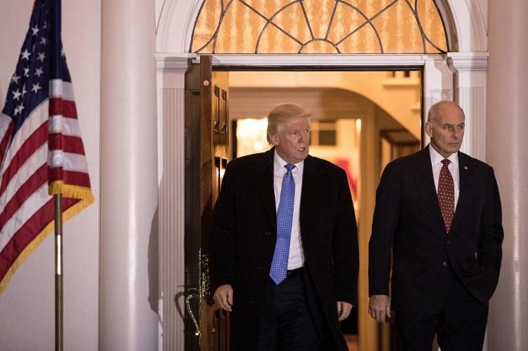 Donald Trump usa clube de golfe para escolher auxiliares