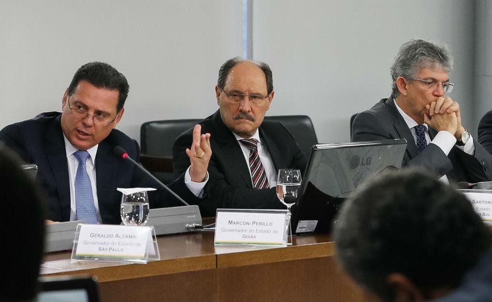 Sartori e mais 21 governadores se reuniram com o presidente Michel Temer