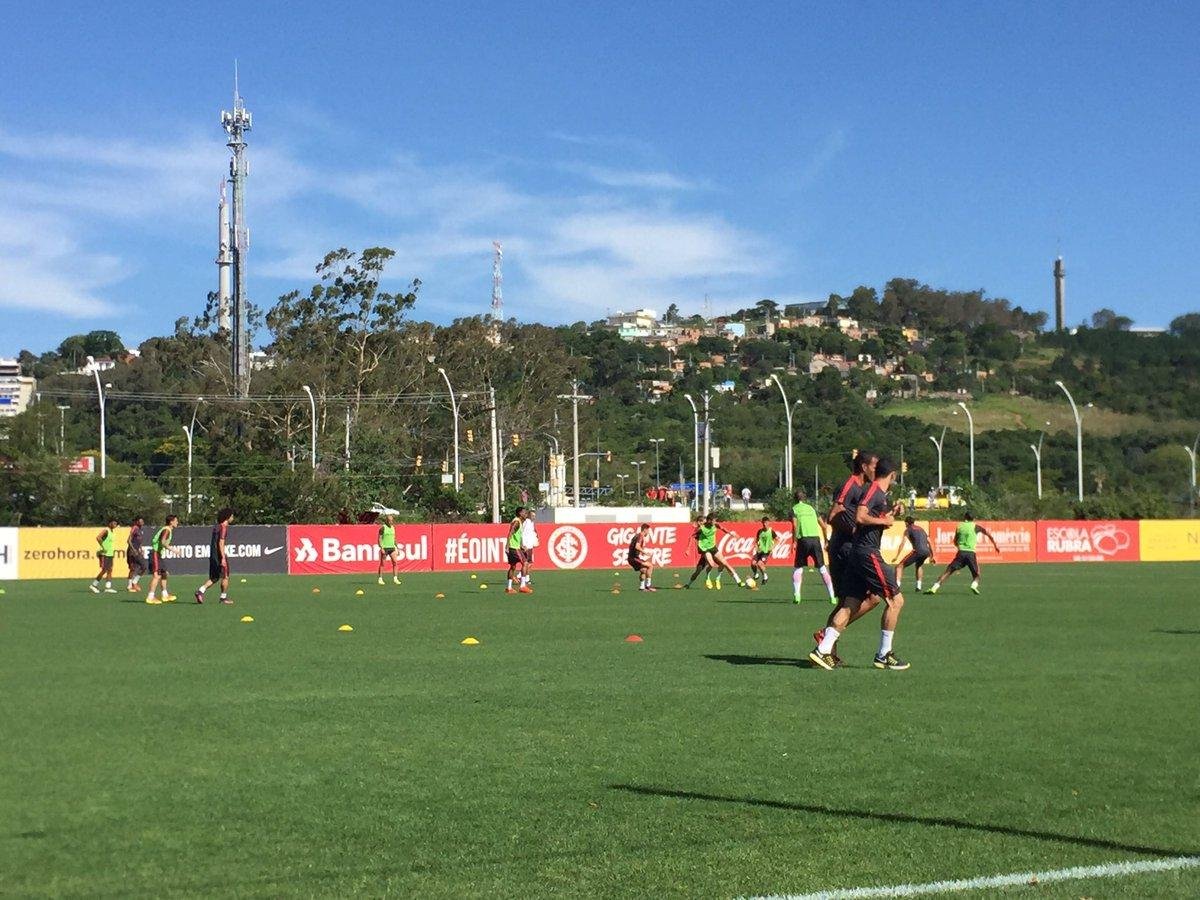 Inter se reapresentou na tarde desta ter&ccedil;a-feira no CT Parque Gigante