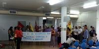 Mulheres invadiram prédio do INSS em São Luiz Gonzaga