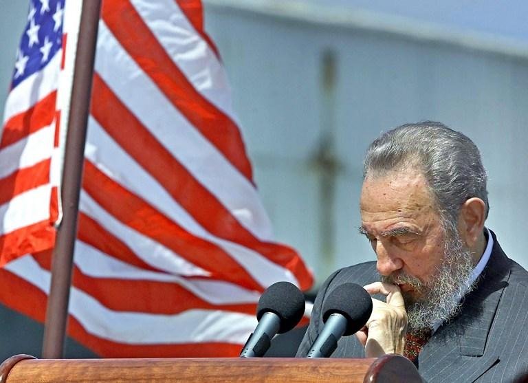 Fidel Castro foi um irredut&iacute;vel advers&aacute;rio dos Estados Unidos