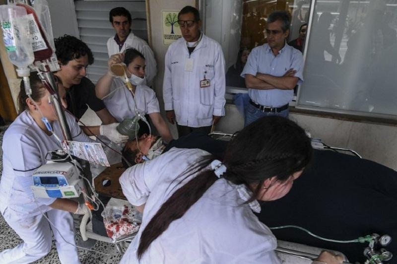 For&ccedil;a Nacional do SUS &eacute; enviada &agrave; Col&ocirc;mbia para dar apoio aos sobreviventes e familiares