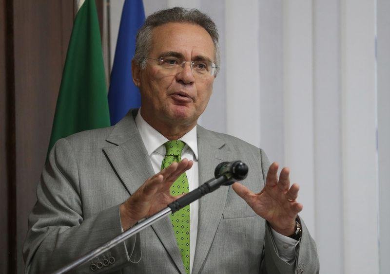 STF inicia julgamento de den&uacute;ncia contra Renan Calheiros