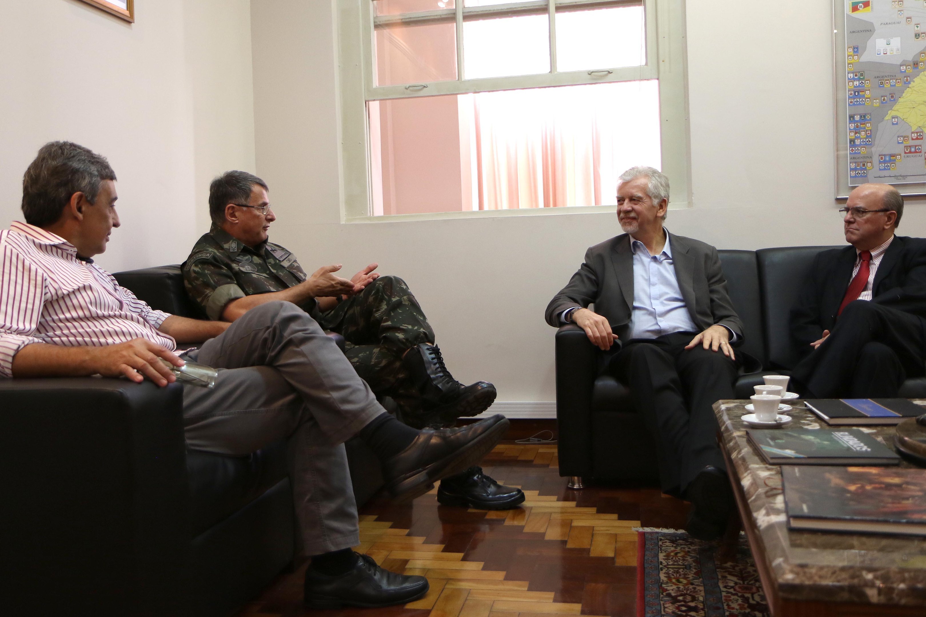 Encontro entre Fortunati, Schirmer e Pujol ocorreu nesta sexta-feira 
