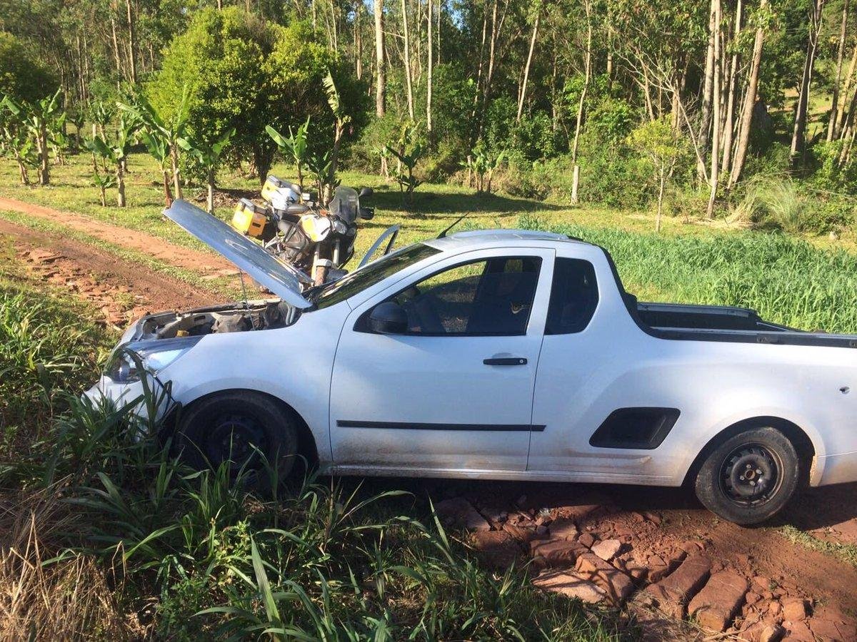 Dupla teria derrubado policial de moto no meio da persegui&ccedil;&atilde;o na ERS 020
