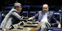 Romero Jucá e Aloysio Nunes são os interlocutores de Michel Temer no Senado