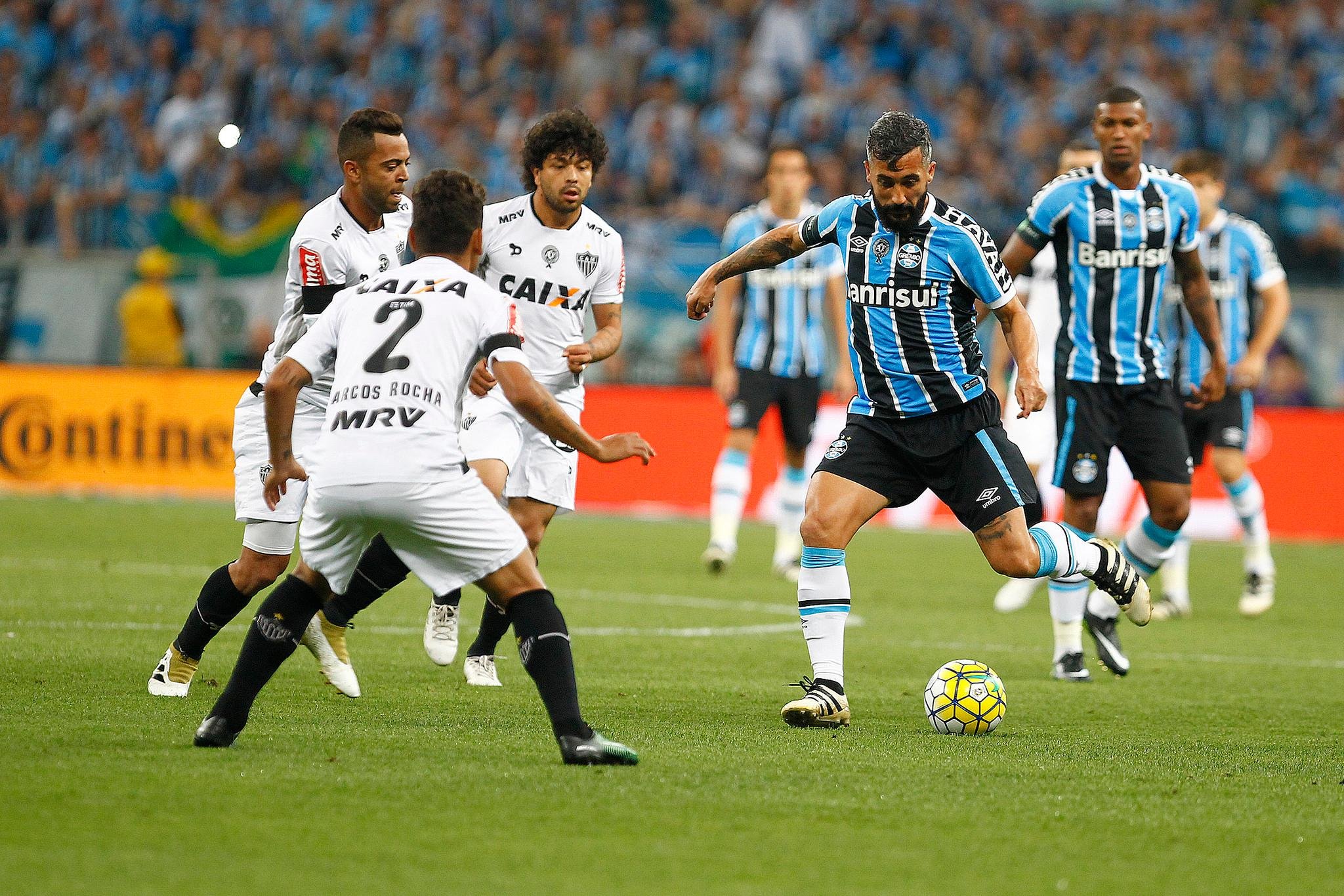 Douglas festejou a quebra de jejum do Gr&ecirc;mio
