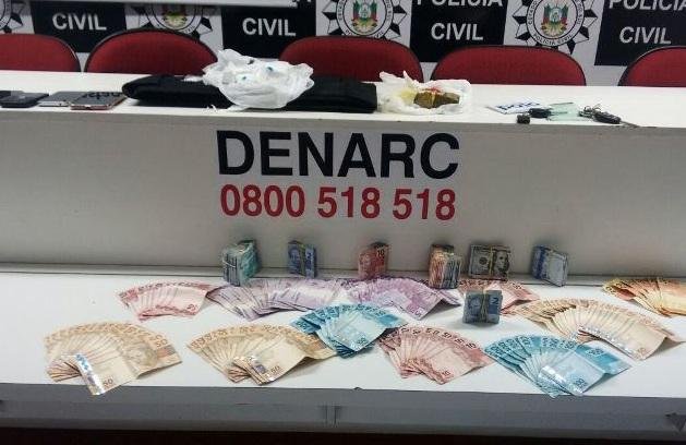Taxista &eacute; preso suspeito de tele-entrega de coca&iacute;na em Porto Alegre