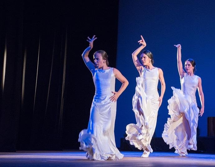 Coreografia foi desenvolvida pela Cia de Flamenco Del Puerto