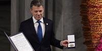 Presidente colombiano Juan Manuel Santos recebeu Nobel da Paz