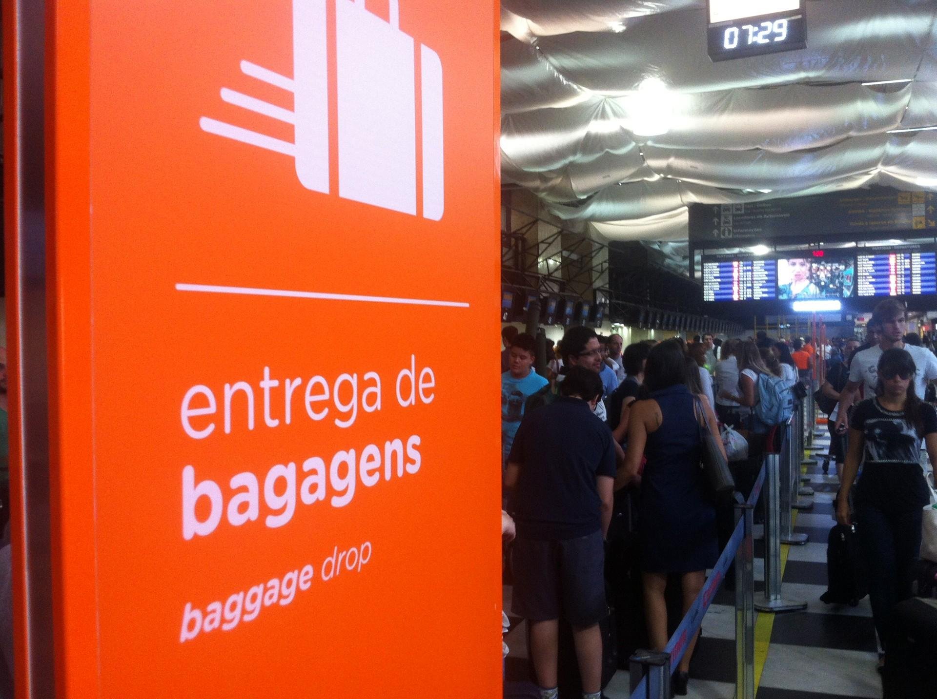Mudan&ccedil;as feira pela Anac acabam com o transporte gratuito de malas com at&eacute; 23 quilos em voo dom&eacute;sticos
