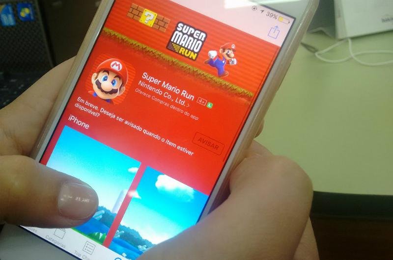 Super Mario estreia no mundo dos jogos para smartphones
