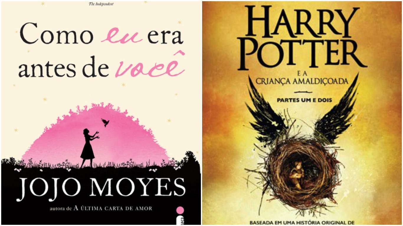 "Como eu era antes de voc&ecirc;" e "Harry Potter e a Crian&ccedil;a Amaldi&ccedil;oada" ajudaram a impulsionar vendas