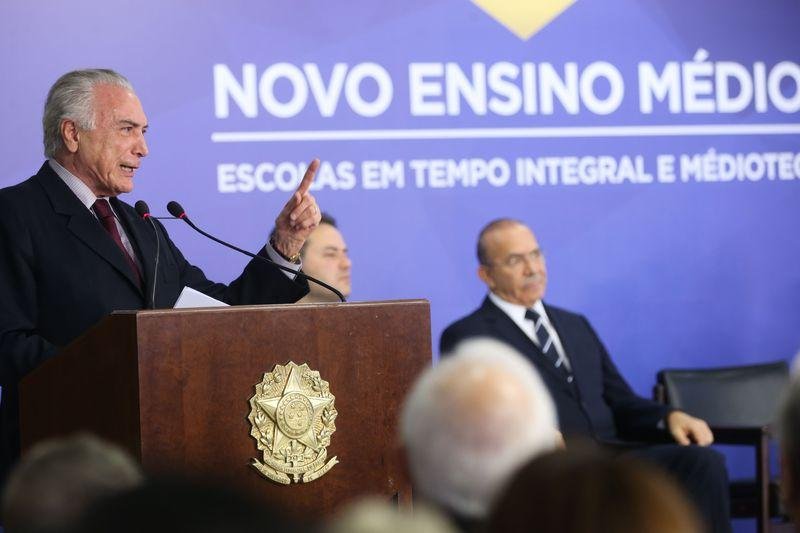 Defesa foi durante cerim&ocirc;nia no Pal&aacute;cio do Planalto, destinada a assinar a libera&ccedil;&atilde;o de recursos para o Ensino T&eacute;cnico e Integral