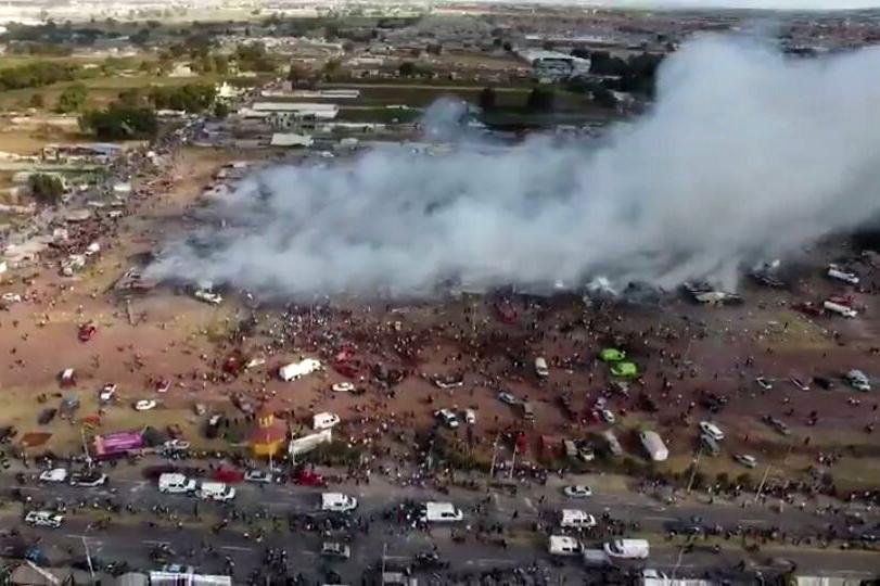 Acidente ocorreu em San Pablito, a cerca de 32 quil&ocirc;metros da capital mexicana