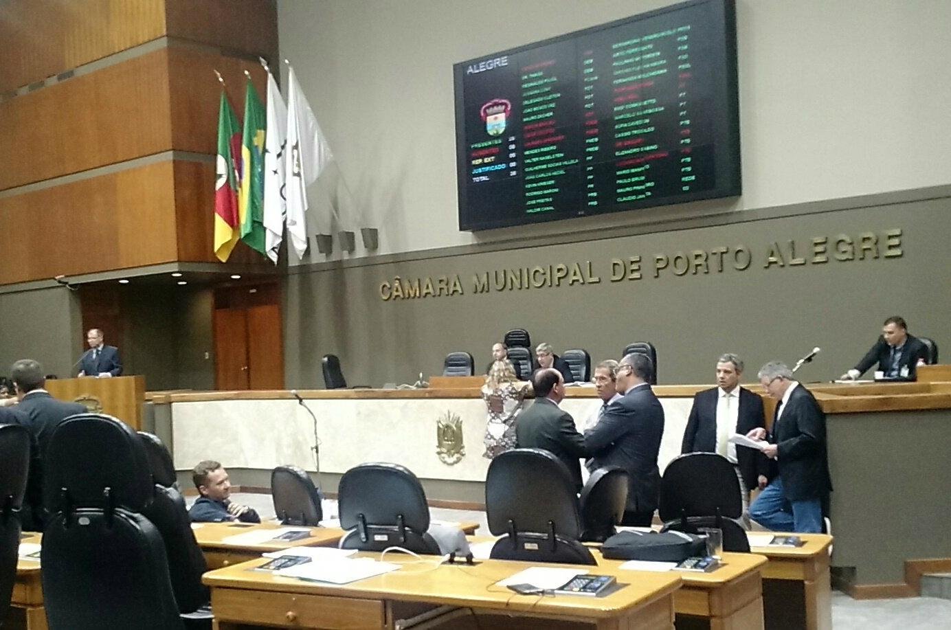 Acompanhe a vota&ccedil;&atilde;o de projetos na C&acirc;mara Municipal de Porto Alegre