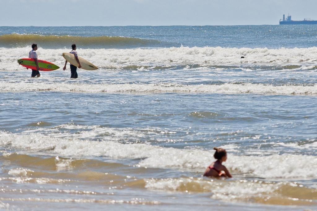 No Litoral Norte todas as praias apresentam condi&ccedil;&otilde;es de balneabilidade