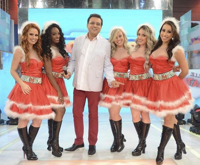 Geraldo Luis &eacute; o apresentador do "Domingo Show", que exibe um especial de Natal, no dia 25