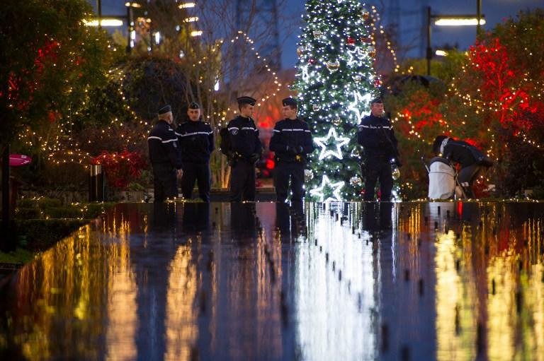 Natal sob forte esquema de seguran&ccedil;a na Fran&ccedil;a