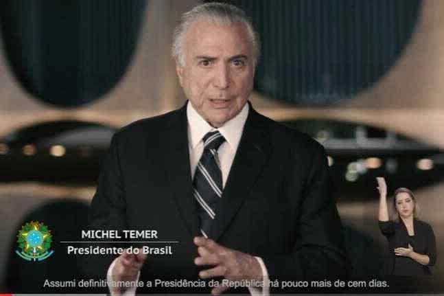 Temer garantiu que o Natal de 2017 ser&aacute; muito melhor do que o deste ano