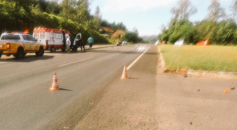 Ciclista morre ao ser atropelado em S&atilde;o Sebasti&atilde;o do Ca&iacute; 
