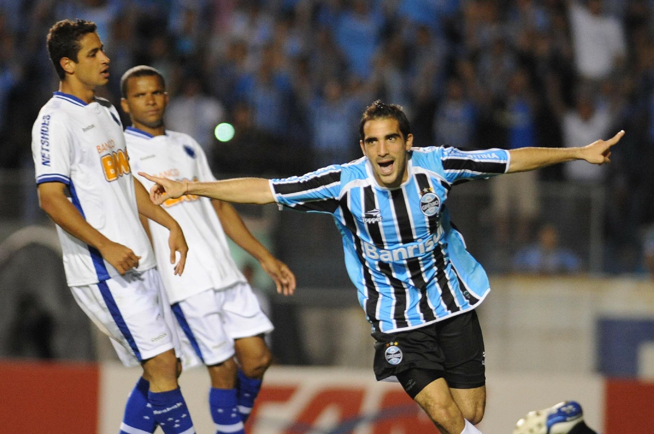 Escudero atuou pelo Gr&ecirc;mio em 2011