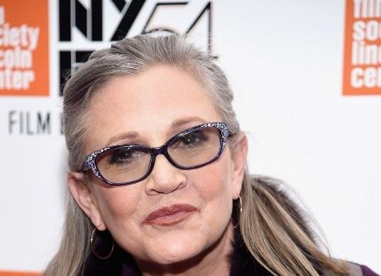 Atriz consagrada como Princesa Leia sofreu infarto na &uacute;ltima sexta-feira