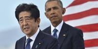 Primeiro-ministro japonês, Shinzo Abe, esteve acompanhado do presidente americano Barack Obama durante sua visita no memorial 