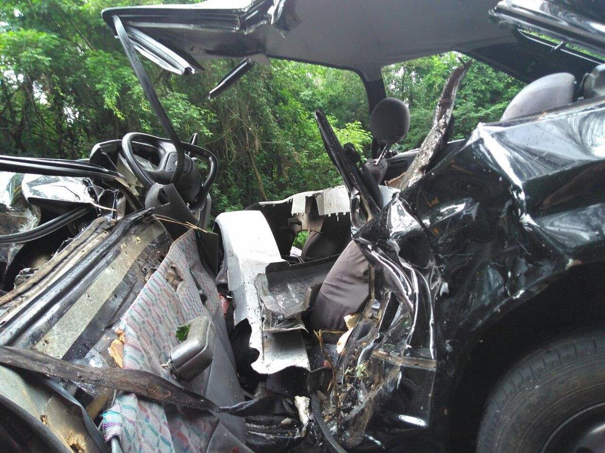 Uma pessoa morre em colis&atilde;o frontal em Farroupilha