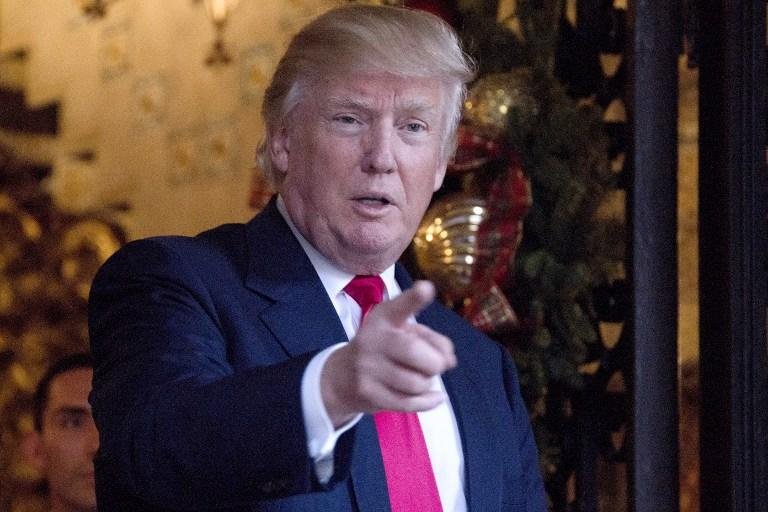 Presidente eleito dos Estados Unidos, Donald Trump, elogiou nesta sexta-feira o presidente russo Vladimir Putin