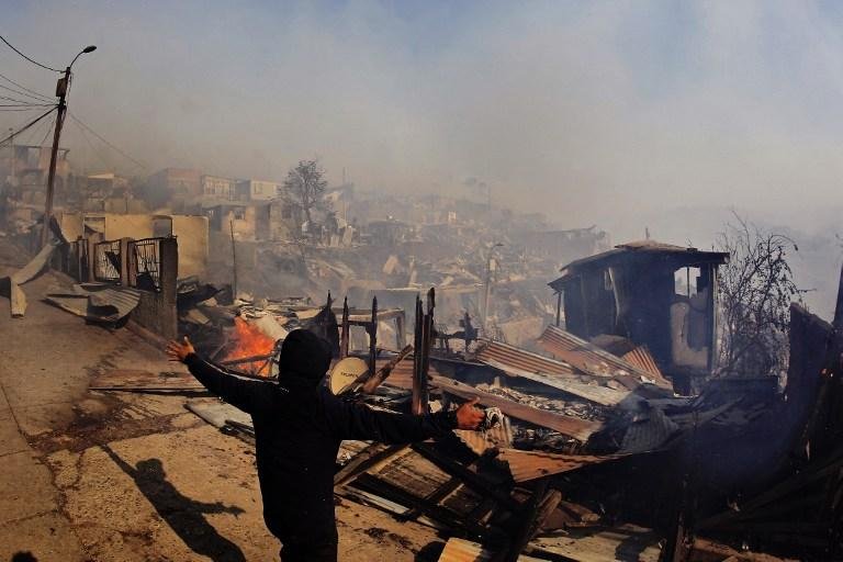 Inc&ecirc;ndio florestal leva Chile a decretar situa&ccedil;&atilde;o de emerg&ecirc;ncia