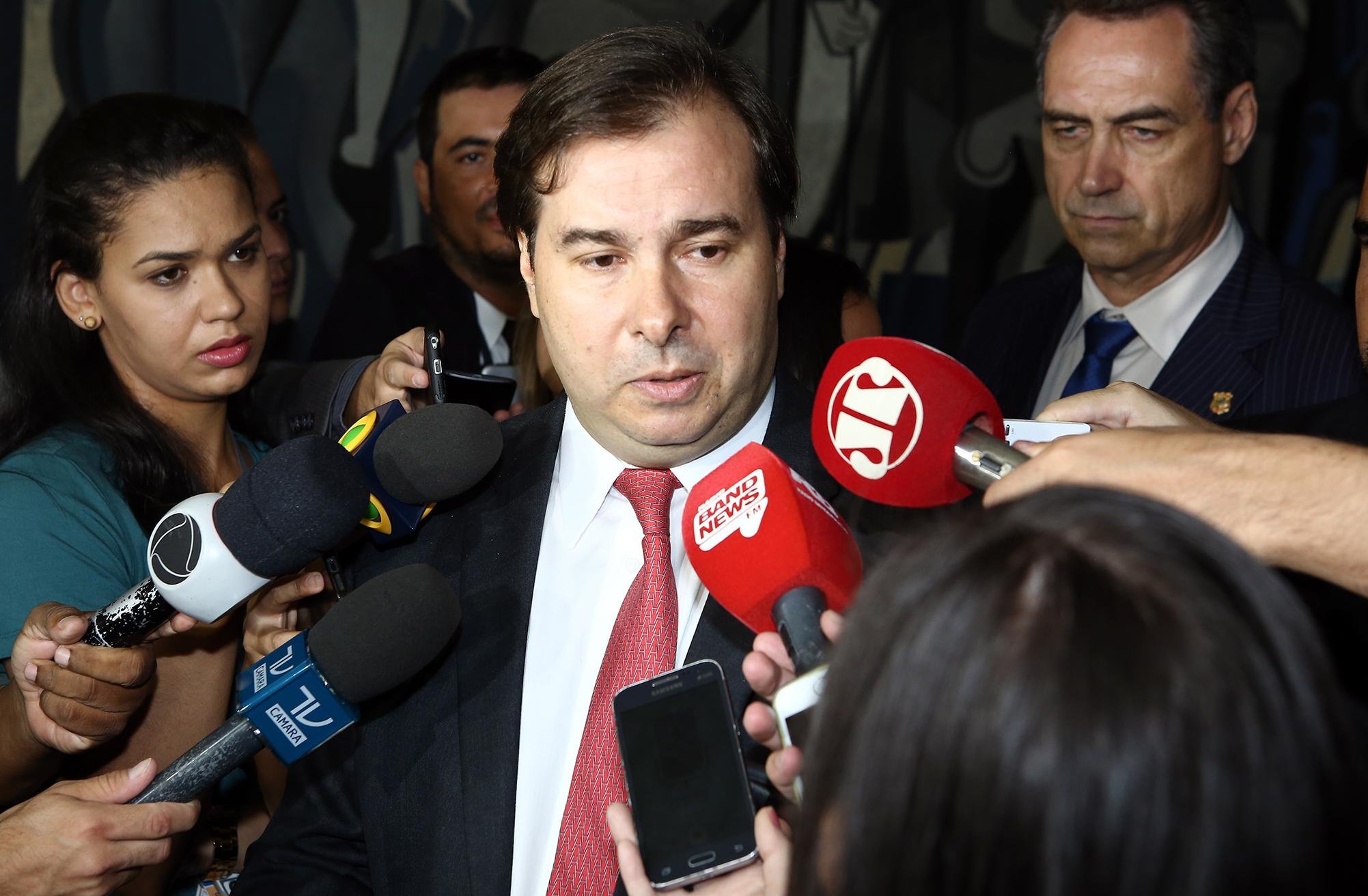 Maia negou ter criado patota na C&acirc;mara