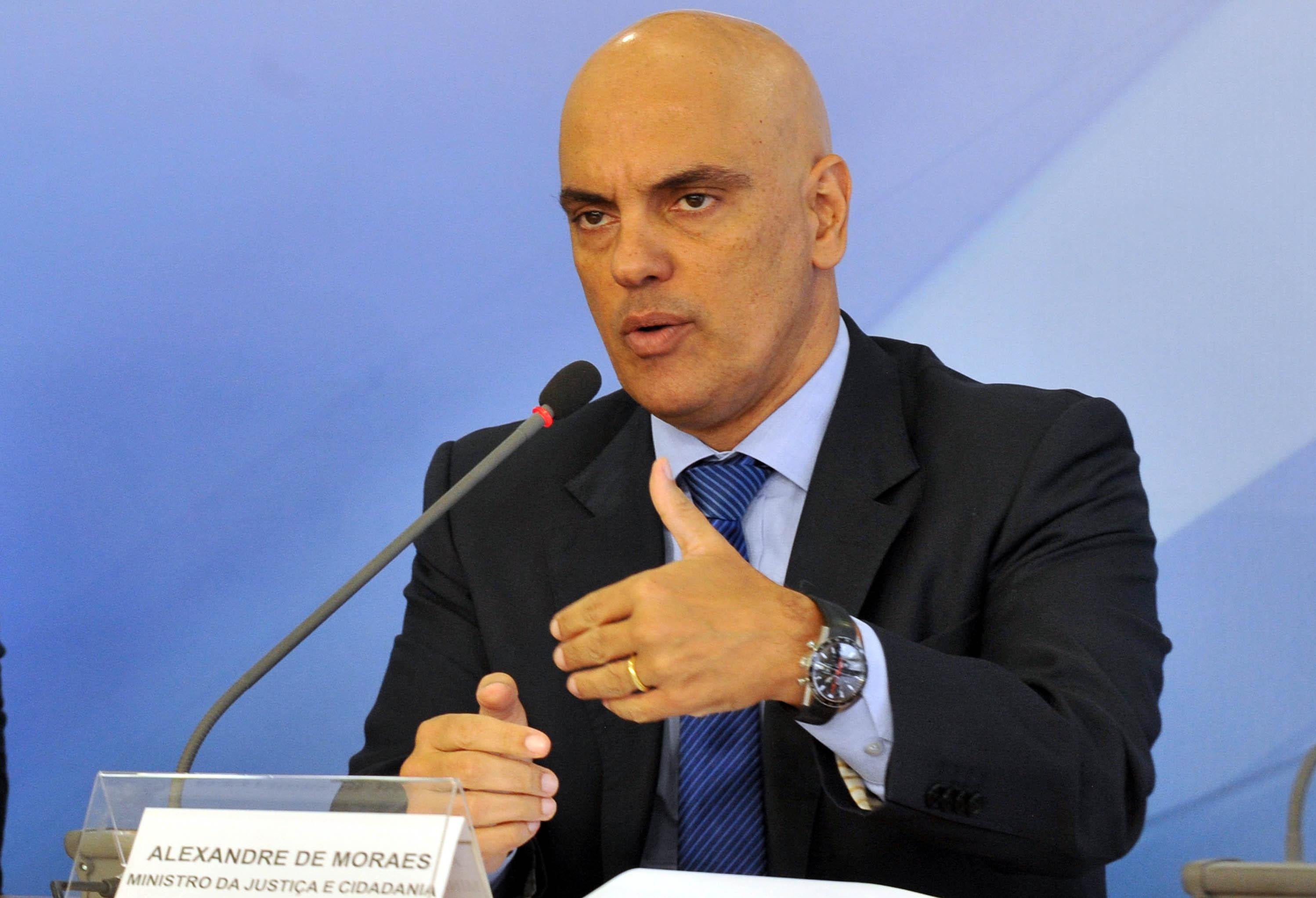 Ministro da Justi&ccedil;a, Alexandre de Moraes, detalhou principais a&ccedil;&otilde;es do plano