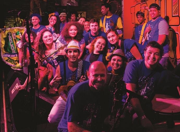 Ziriguidum Batucada Social participa do evento que traz mais cedo o clima de carnaval &agrave; Capital