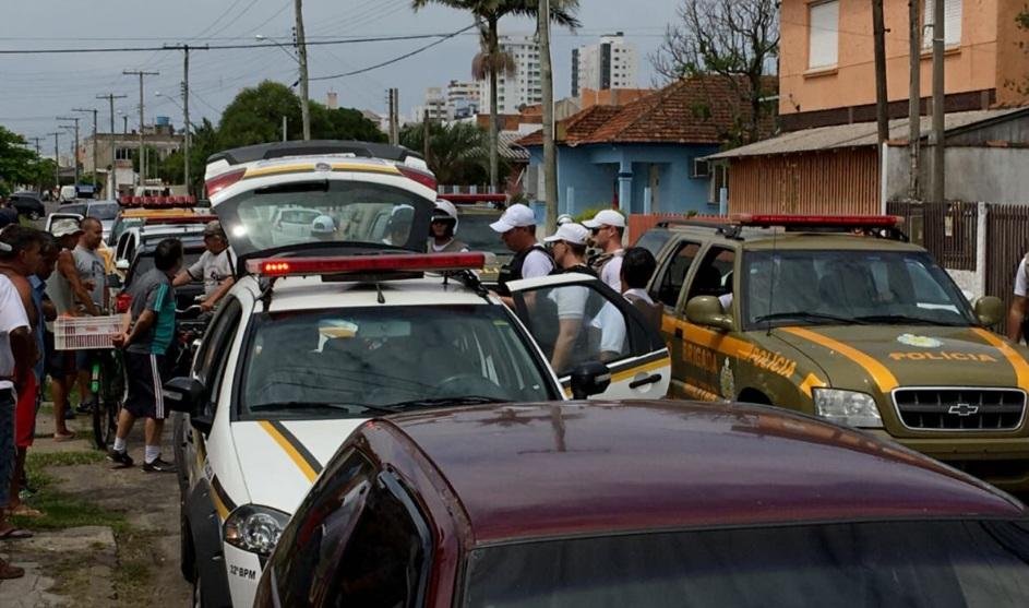 ato s&atilde;o presos em Tramanda&iacute; ap&oacute;s troca de tiros