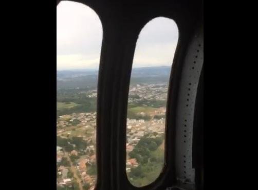 Temer sobrevoa &aacute;reas atingidas pelas cheias no Rio Grande do Sul