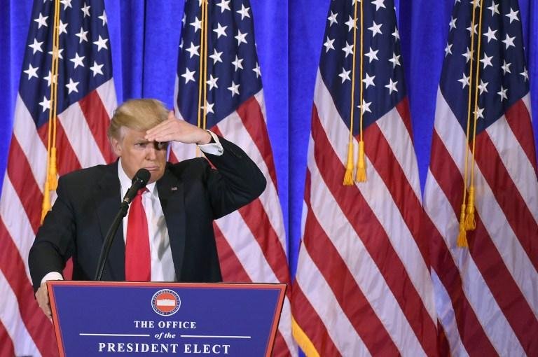 Trump diz que negocia&ccedil;&otilde;es sobre muro com M&eacute;xico v&atilde;o come&ccedil;ar ap&oacute;s posse