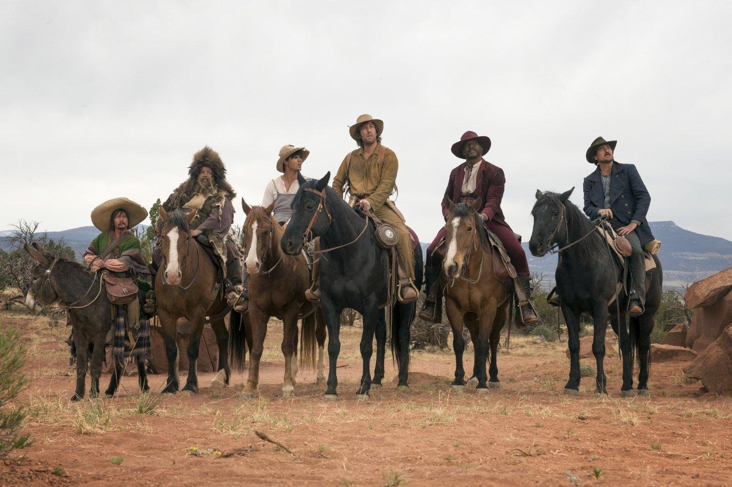 "The Ridiculous 6", com Adam Sandler, Luke Wilson e Taylor Lautner, tem 0% de aprova&ccedil;&atilde;o no Rotten Tomatoes
