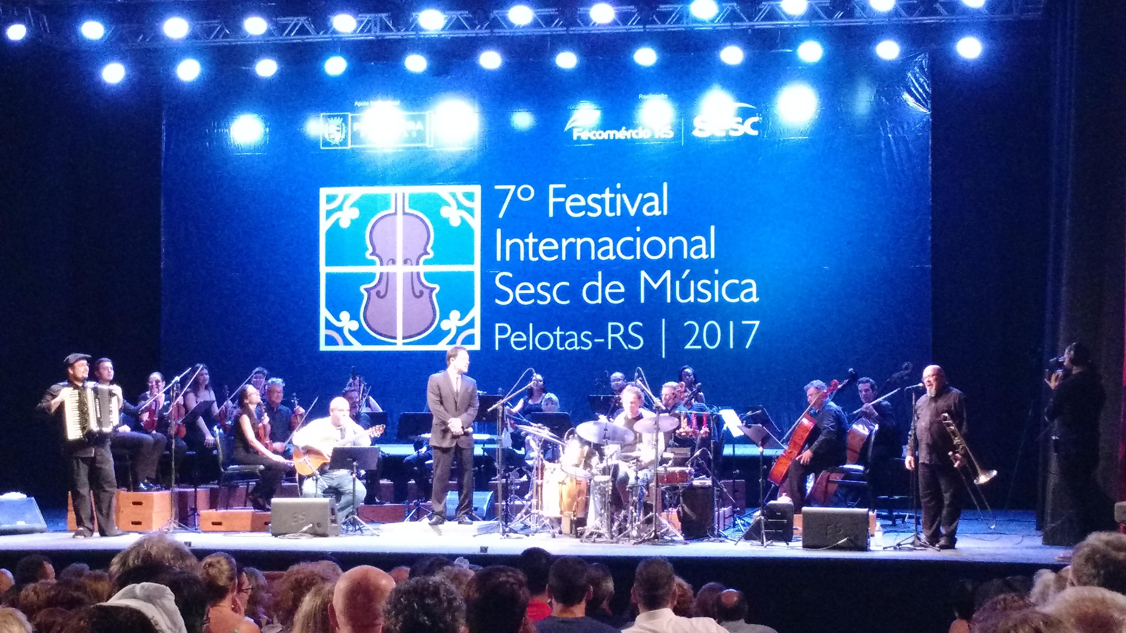 Pelotas respira m&uacute;sica com o 7&ordm; Festival Internacional Sesc de M&uacute;sica