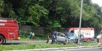 Motorista morre em acidente na ERS 040, em Viamão