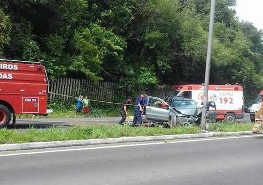 Motorista morre em acidente na ERS 040, em Viam&atilde;o