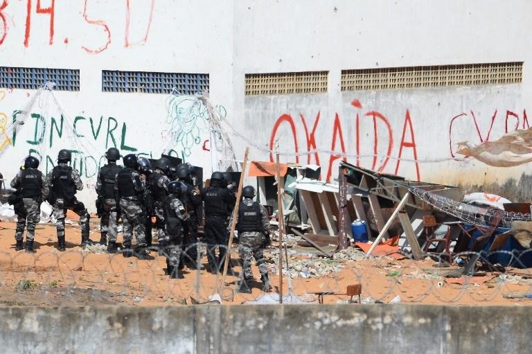 Presos ocupam &aacute;rea externa de pres&iacute;dio no Rio Grande do Norte 