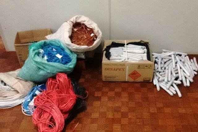 Material foi encontrado em uma propriedade situada &agrave;s margens da BR 153 