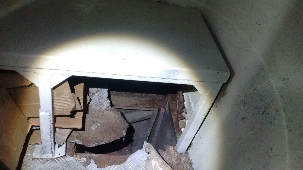 Quatro das trinta celas do Trov&atilde;o Azul est&atilde;o ocupadas