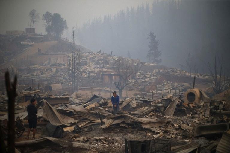 Chile anuncia deten&ccedil;&atilde;o de suspeitos de provocar inc&ecirc;ndios