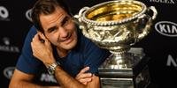 Federer tornou-se pentacampeão do Aberto da Austrália neste domingo