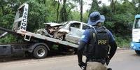 Acidente na BR 285, em Panambi, envolveu quatro veículos